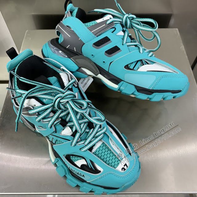 Balenciaga經典款男鞋 巴黎世家頂級版本Track運動鞋 情侶款  hdbl1057